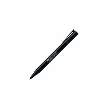 Faber-Castell 1564 Slim Permanent Marker Pen (Black)