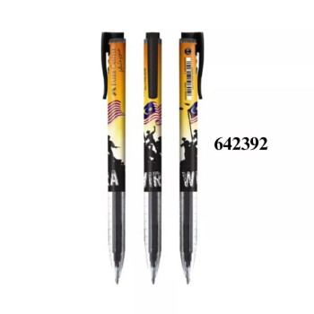 Faber-Castell 642392 Malaysia D2 Gel Pen 0.7mm - Black