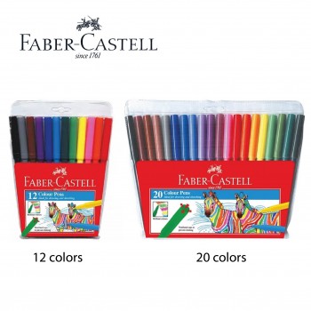 Faber Castell Fibre Tip Colour Pens