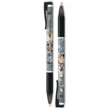 Faber-Castell 644294  Jurrasic Land Grip X5 Ball Pen 0.5mm - Black - Velociraptor