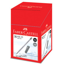 Faber-Castell 642399 NX23 Ball Pen 0.5mm - Black - 50pcs/box