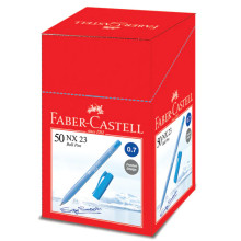 Faber-Castell 642451 NX23 Ball Pen 0.7mm - Blue - 50pcs/box