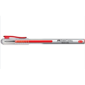 Faber-Castell 243821 True Gel Pen 0.7mm - Red