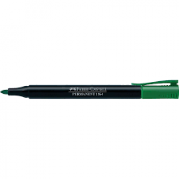 Faber-Castell 1564 Slim Permanent Marker Pen (Green)