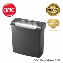 GBC ShredMaster S206 Paper Shredder (Straight Cut)