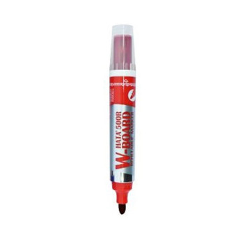 Hata 500R Refillable Whiteboard Marker Pen - Red