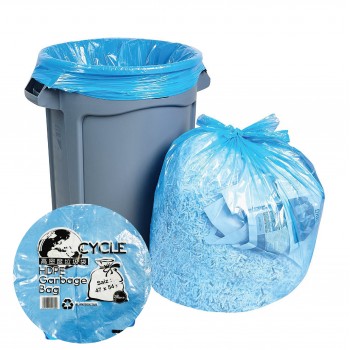 HDPE Garbage Bag / Plastik Sampah Biru 47x54cm (30pcs)