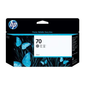 HP 70 DesignJet Ink Cartridge 130-ml - Gray (C9450A)
