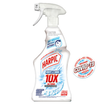 Harpic 3172654 Trigger Spray White & Shine Toilet Cleaner 500ml