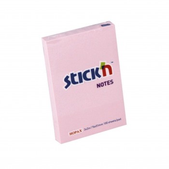 Hopax 2x3in 100sheets Stick On Note Pink (21145)