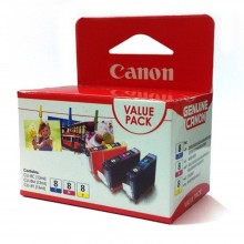 Canon CLI-8 Color Value Pack Ink Cartridge