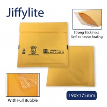 *Clearance*  Jiffylite Bubble Envelope JLCD L/CD (190x175mm)