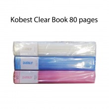 Kobest A4 80 Pocket Clear Book (A3028) - Random Colour