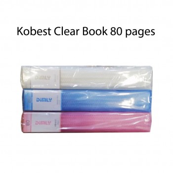 Kobest A4 80 Pocket Clear Book (A3028)