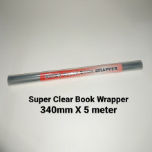 Lion 3405 Clear Book Wrapper 340mm x 5meter