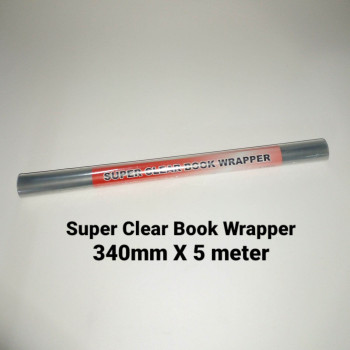 Lion 3405 Clear Book Wrapper 340mm x 5meter