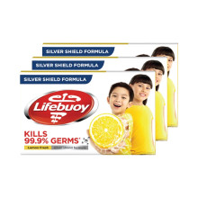 Lifebuoy Bar Soap - Lemon Fresh (80g x 3)