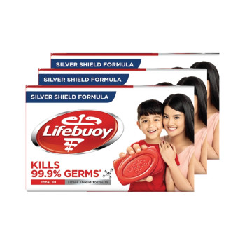 Lifebuoy Bar Soap - Total 10 (70g x 3)