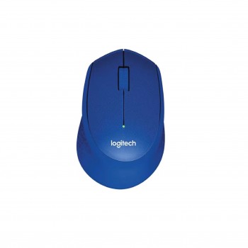 Logitech M331 Silent Plus Wireless Mouse Blue