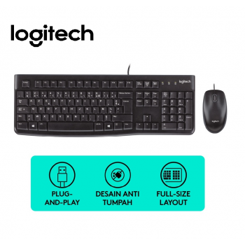 Logitech MK120 USB Keyboard And Mouse Combo