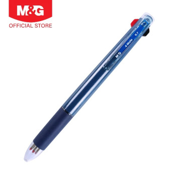 M&amp;G ABPJ7371 4 Mate Semi-Gel Ball Pen 0.7mm - Blue