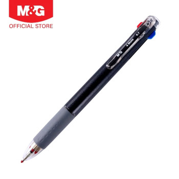 M&amp;G ABPJ7371 4 Mate Semi-Gel Ball Pen 0.7mm - Black