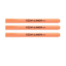 M&G AHMU9775 Hi-Liner Chisel Tip Highlighter - Pastel Orange