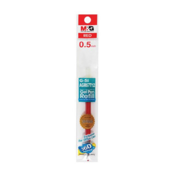 M&G R3 Gel Ink Refill 0.5mm - Red