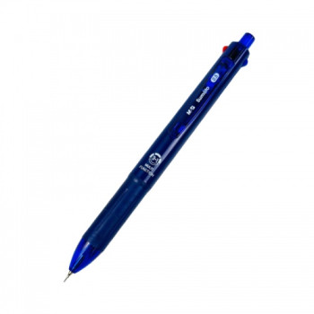 M&amp;G ADPT5571 Multi Function 3+1 Ball Pen 0.7mm with Mechanical Pencil 0.5mm - Blue