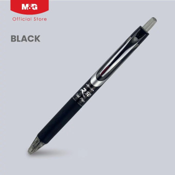 M&G R50 Retracable Gel Pen 0.5mm - Black