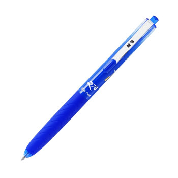M&G R70 Retracable Gel Pen 0.7mm - Blue
