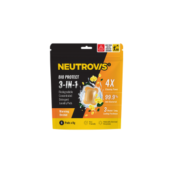 Neutrovis 3-IN-1 Biodegradable Concentrated Detergent Laundry Pods (8g x 6 Pods) - Morning Orchid
