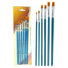 Nikki 6577 Broad Watercolour Brush Set (6pcs/pkt)