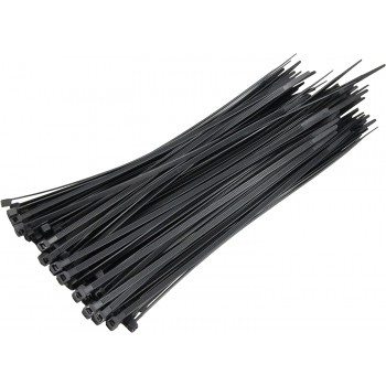 Nylon Cable Tie 4mm x 300mm - Black (250pcs/pkt)
