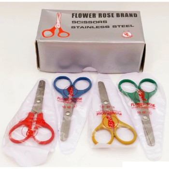 Stainless Steel Student Scissors 4" [Gunting Pelajar Keluli Tahan Karat 4"]