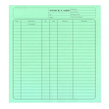 Stock Card 120gsm (20's) - Green