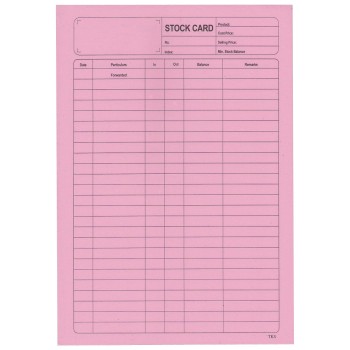Stock Card 120gsm (20's) - Pink