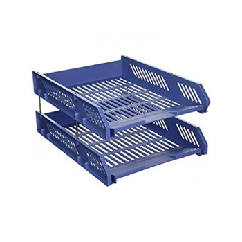 ABS Letter Tray - 2 Tier - Random Colour
