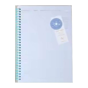 Depai A5-2880-26 Each Light A5 Wire-O Note Book 80pages - Blue