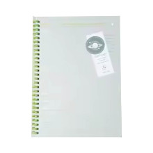 Depai A5-2880-26 Each Light A5 Wire-O Note Book 80pages - Green