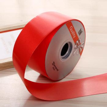 RB-4246 Plastic Ribbon 38mm x 20yards -Red