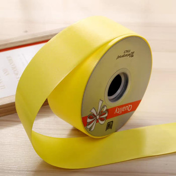 RB-4246 Plastic Ribbon 38mm x 20yards - Yellow