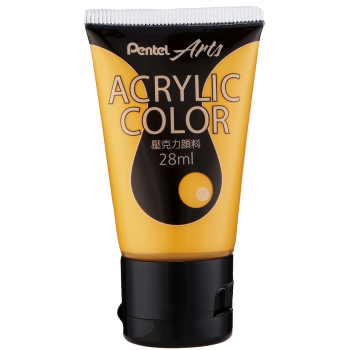 Pentel Acrylic Colour 28ml Yellow Ochre (T6)