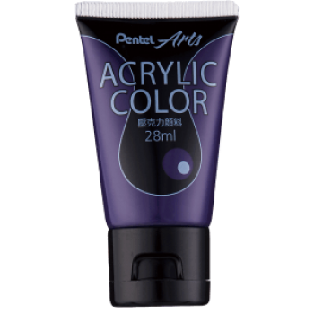 Pentel Acrylic Colour 28ml Purple (T13)