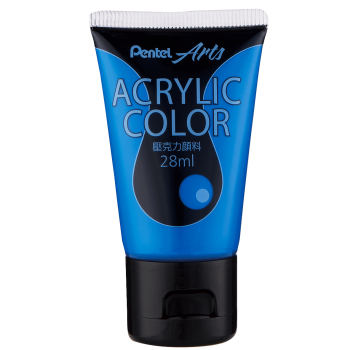 Pentel Acrylic Colour 28ml Cerulean Blue (T14)