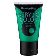 Pentel Acrylic Colour 28ml Middle Green (T21)
