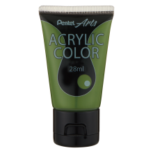 Pentel Acrylic Colour 28ml Olive Green (T53)