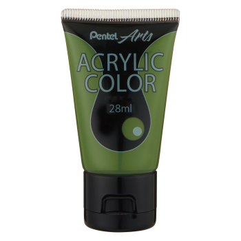 Pentel Acrylic Colour 28ml Olive Green (T53)