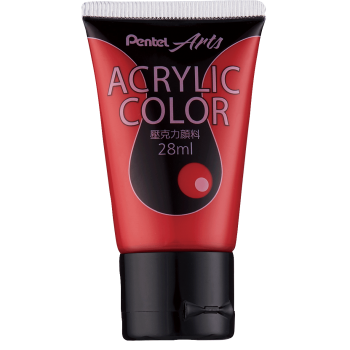 Pentel Acrylic Colour 28ml Crimson (T60)