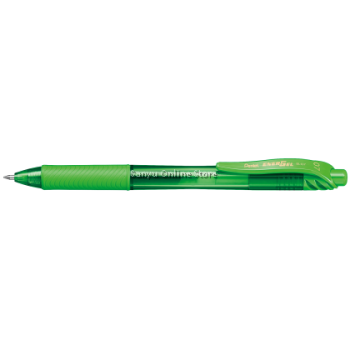 Pentel BL107-K EnerGel X-RET Roller - Lime Green